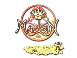 Sticker | maden (Holo) | Antwerp 2022