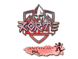 Sticker | zorte (Holo) | Antwerp 2022