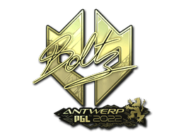 Sticker | boltz (Gold) | Antwerp 2022