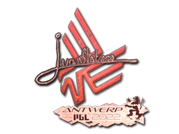 Sticker | juanflatroo (Holo) | Antwerp 2022