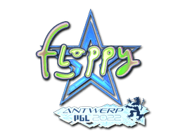 Sticker | floppy (Holo) | Antwerp 2022