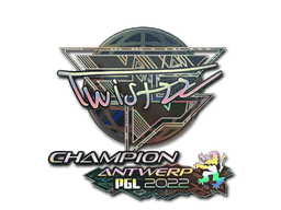 Sticker | Twistzz (Holo, Champion) | Antwerp 2022