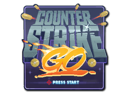 Sticker | Press Start