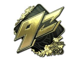 Sticker | 9z Team (Gold) | Rio 2022