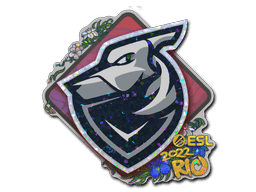 Sticker | Grayhound Gaming (Glitter) | Rio 2022
