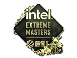 Sticker | IEM (Gold) | Rio 2022