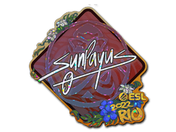 Sticker | SunPayus (Glitter) | Rio 2022