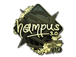 Sticker | hampus (Gold) | Rio 2022