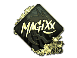 Sticker | magixx (Gold) | Rio 2022