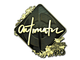 Sticker | autimatic (Gold) | Rio 2022