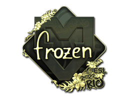 Sticker | frozen (Gold) | Rio 2022
