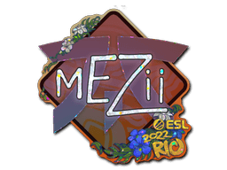 Sticker | mezii (Glitter) | Rio 2022