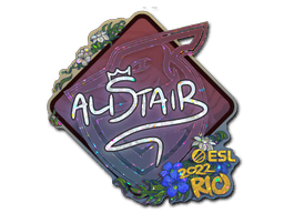 Sticker | aliStair (Glitter) | Rio 2022