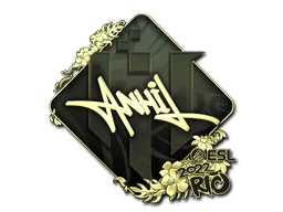 Sticker | ANNIHILATION (Gold) | Rio 2022