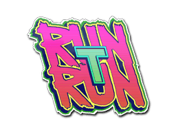 Sticker | Run T, Run