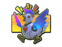 Sticker | Cyber Chicken (Holo)