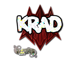 Sticker | Krad (Glitter) | Paris 2023
