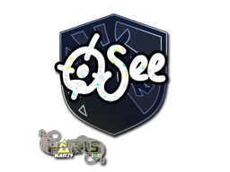 Sticker | oSee (Glitter) | Paris 2023