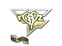 Sticker | ropz (Gold) | Paris 2023