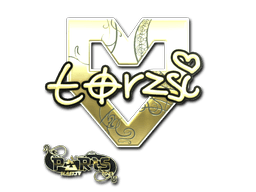 Sticker | torzsi (Gold) | Paris 2023