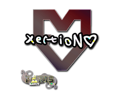Sticker | xertioN (Glitter) | Paris 2023