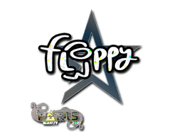 Sticker | floppy (Glitter) | Paris 2023