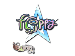 Sticker | floppy (Holo) | Paris 2023