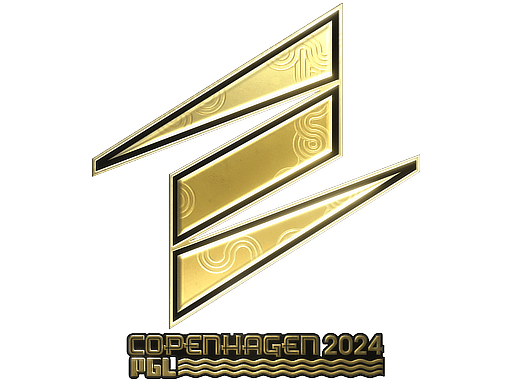 Sticker | ECSTATIC (Gold) | Copenhagen 2024