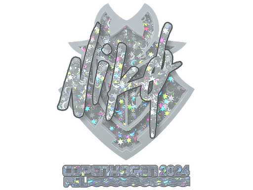 Sticker | NiKo (Glitter) | Copenhagen 2024