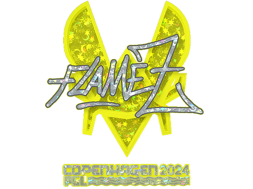 Sticker | FlameZ (Glitter) | Copenhagen 2024