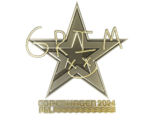 Sticker | Grim (Gold) | Copenhagen 2024
