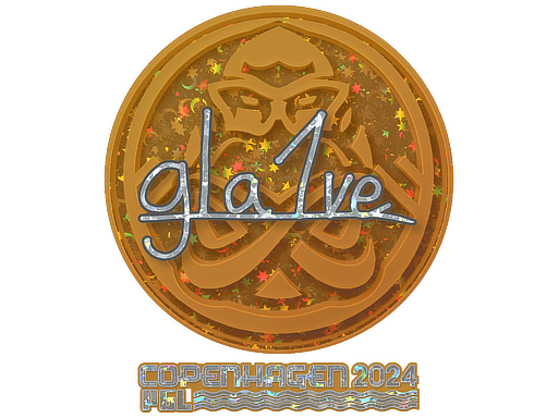 Sticker | gla1ve (Glitter) | Copenhagen 2024