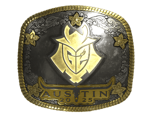 Sticker | G2 Esports (Gold) | Austin 2025