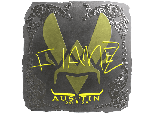 Sticker | FlameZ (Foil) | Austin 2025