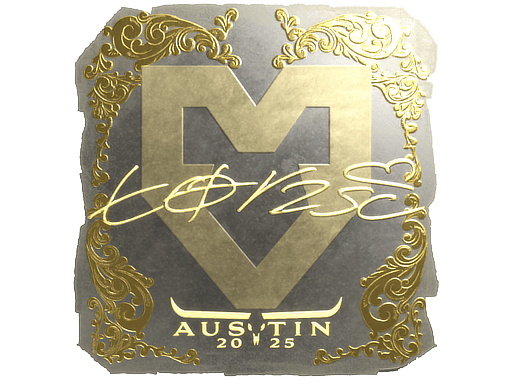 Sticker | torzsi (Gold) | Austin 2025