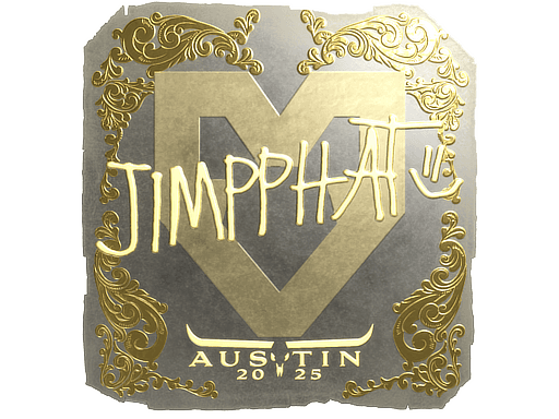 Sticker | Jimpphat (Gold) | Austin 2025