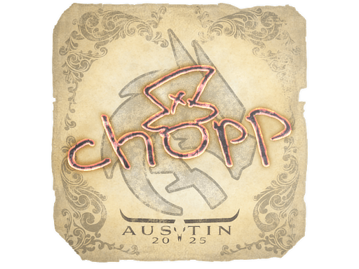 Sticker | chopper | Austin 2025
