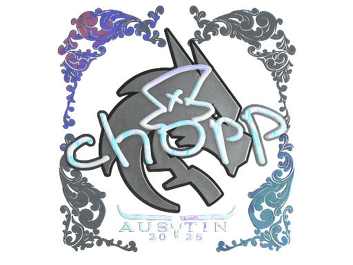 Sticker | chopper (Holo) | Austin 2025