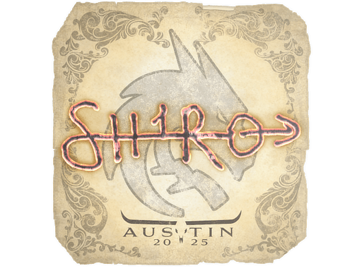 Sticker | sh1ro | Austin 2025