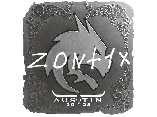 Sticker | zont1x (Foil) | Austin 2025