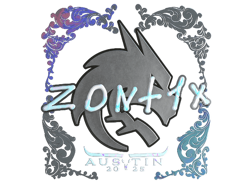 Sticker | zont1x (Holo) | Austin 2025
