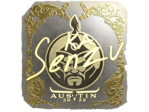 Sticker | Senzu (Gold) | Austin 2025