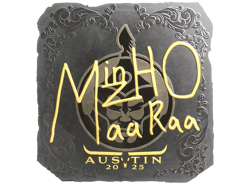 Sticker | mzinho (Foil) | Austin 2025
