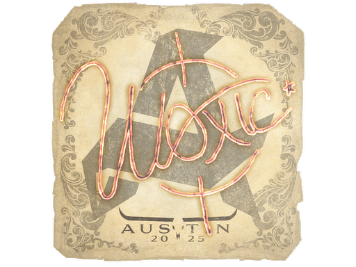 Sticker | woxic | Austin 2025