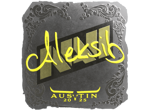 Sticker | Aleksib (Foil) | Austin 2025