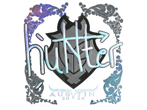 Sticker | huNter- (Holo) | Austin 2025