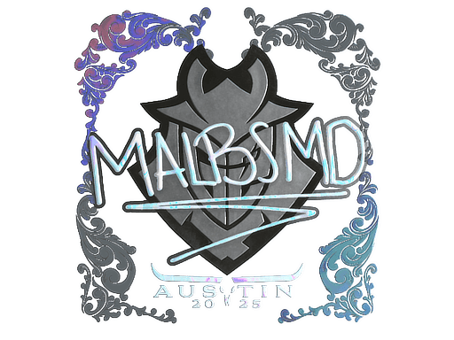Sticker | malbsMd (Holo) | Austin 2025