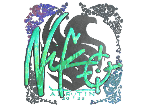 Sticker | NiKo (Holo) | Austin 2025
