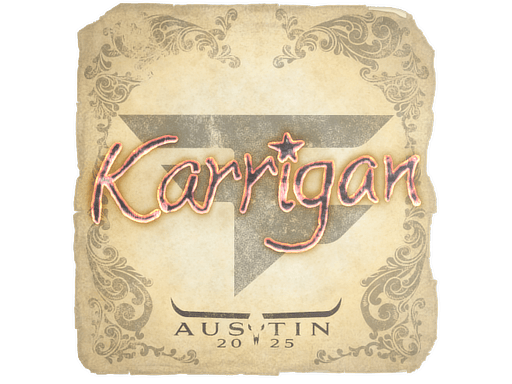 Sticker | karrigan | Austin 2025