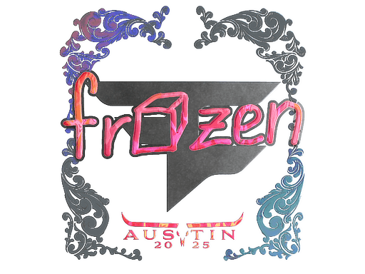 Sticker | frozen (Holo) | Austin 2025